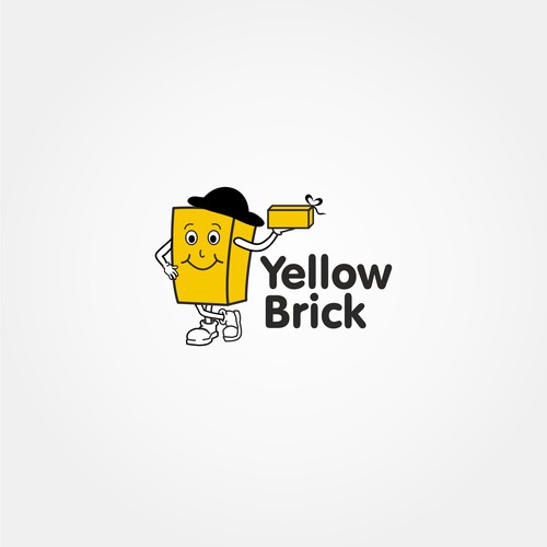 Yellow Brick Logo Design by i-ali