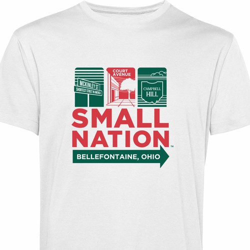 Small Nation T-Shirt Design Contest Design by reef_71