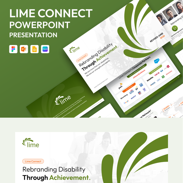 Modern Disability non-profit PowerPoint Template