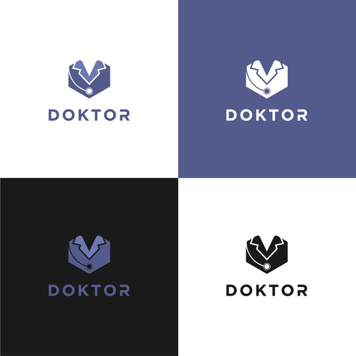 "Please propose us the luxury reliable and logos for the premium community service for doctors." ganador Logo y paquete de imagen corporativa