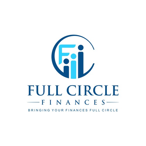 Simple but eye catching Full Circle logo for retirees Design by Unique V Designs