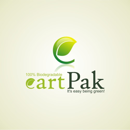 LOGO WANTED FOR 'EARTHPAK' - A BIODEGRADABLE PACKAGING COMPANY デザイン by punq