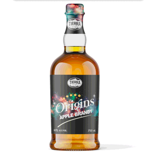 Wanted: an image forward and colorful spirit bottle label design for Apple Brandy release Design by MSFTSWOLF✅