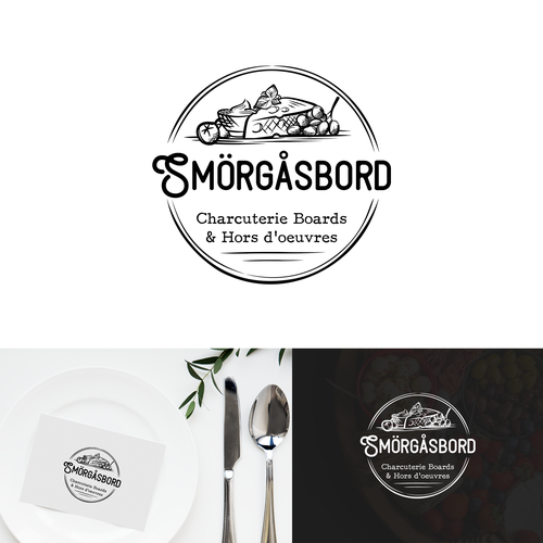 Charcuterie Board Logo Needed! Design by Brazuca Studio