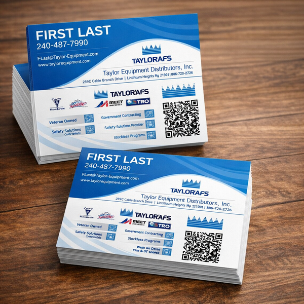 Modern Corporate Business Card Mockup
