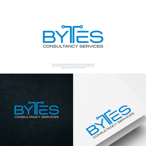 Bytes Consultancy Services Logo Competition Design by gotchagraphicsdotcom