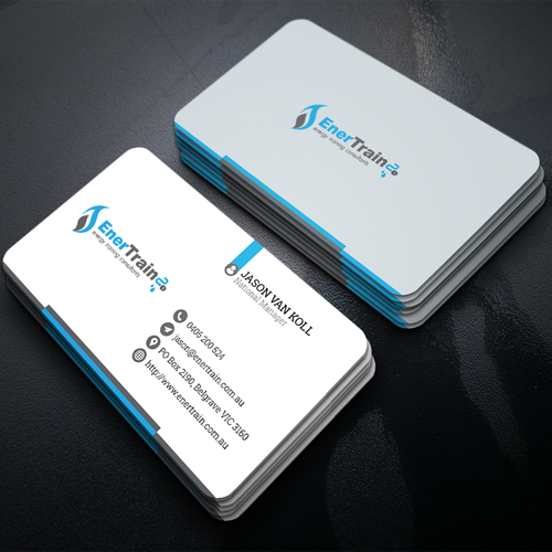 Give me a bold, neat and sleek business card design | Business card contest