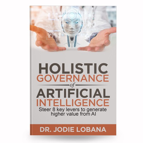 Man and Machine interaction - Book cover needed for Governance of Artificial Intelligence Design von anisha umělec