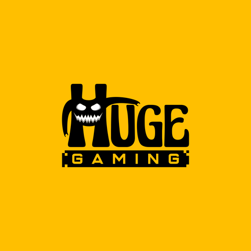 Huge Gaming Logo and Brand Identity Design by Logologic™