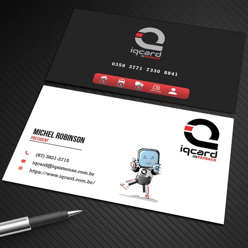 Business card contest entry by nupur-d