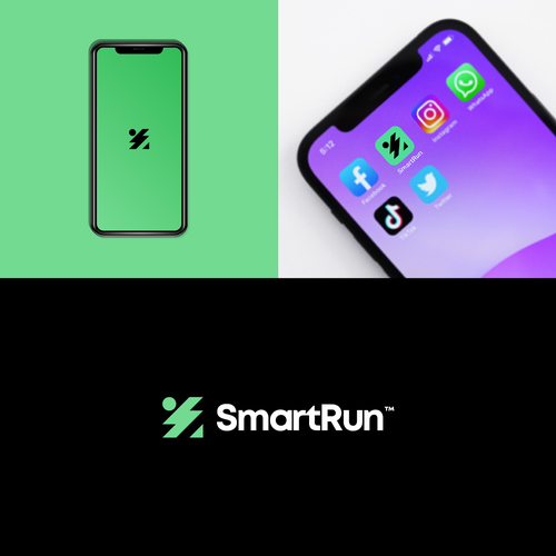 We need a powerful and exciting logo for our running app. Design by Ray Wijaya