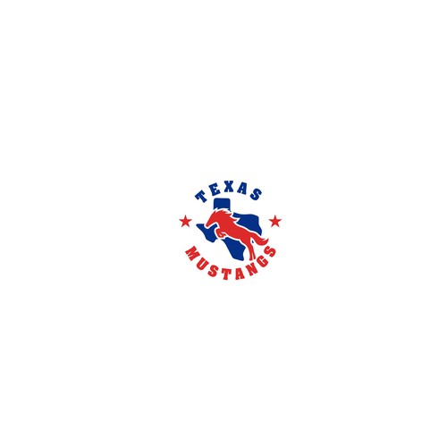 Texas Mustangs Design by SGrph