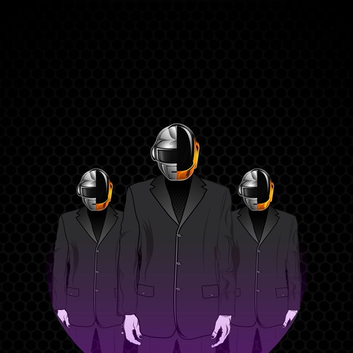 99designs community contest: create a Daft Punk concert poster Design réalisé par Arsyi™