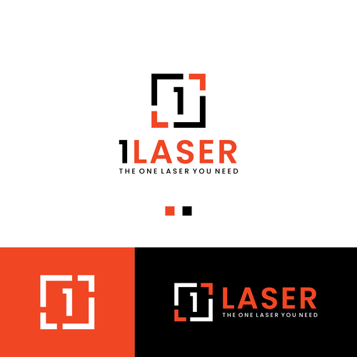 Please design the best logo for consumer laser industry for "1 Laser" Design by Rizz Visual