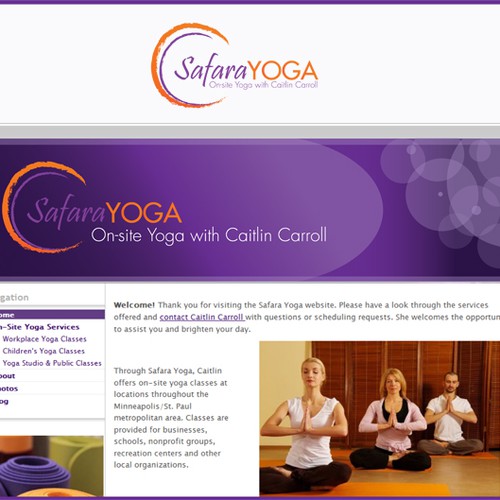 Safara Yoga seeks inspirational logo! Ontwerp door Butterflyiva
