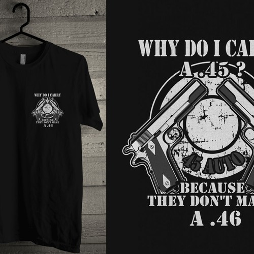 Create a gun related t-shirt design | T-shirt contest