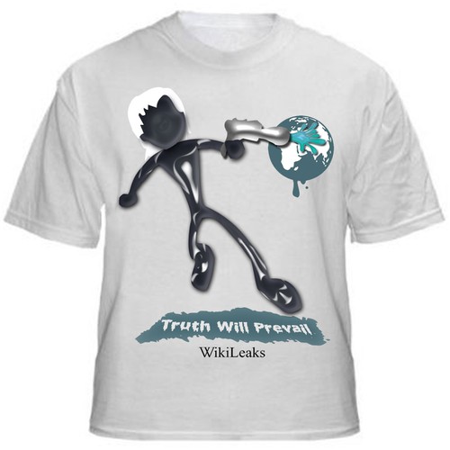 New t-shirt design(s) wanted for WikiLeaks Diseño de DeannaAnderson