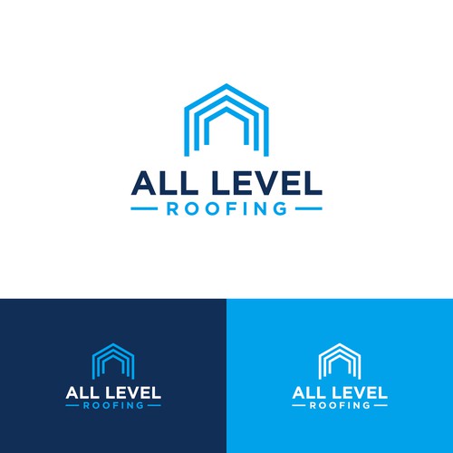 ROOFING LOGO DESIGN Design by megawon®