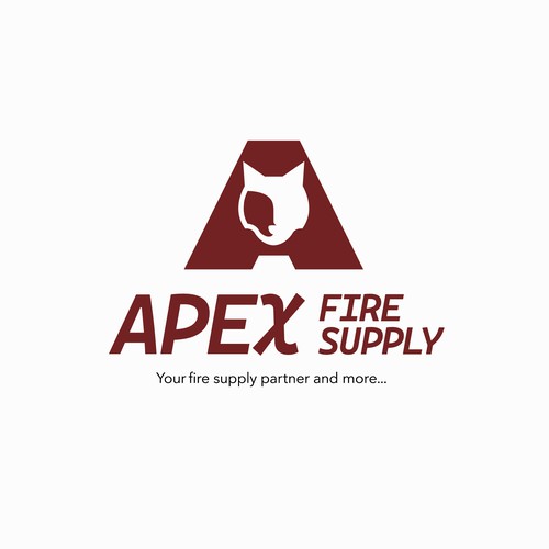 Apex Fire Supply Logo Wanted Réalisé par Creafyx