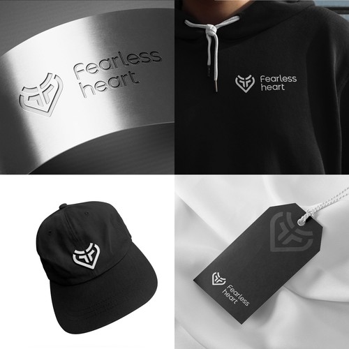 Fearless Heart Logo Contest Design by Half-Tone™
