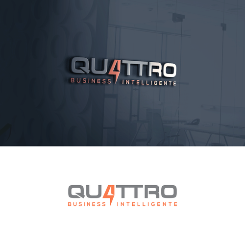"Designers! Quattro Srl wants a logo from you! Delight us." winning Logo design