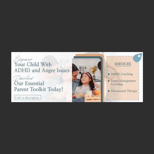 Design a FB cover for Empower Your Child With ADHD and Anger Issues:  Download Our Essential Parent Design by Humaun Kabir Design