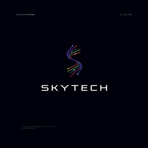 Help us design a futuristic logo for a cutting edge tech company. Design by FF3 ˢᵗᵘᵈⁱᵒ