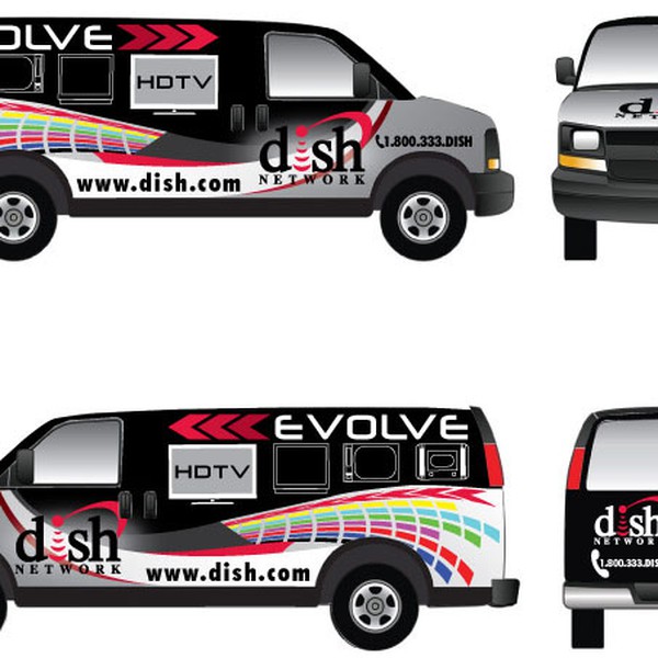 Design by nataly.lahoud titled "dish network"