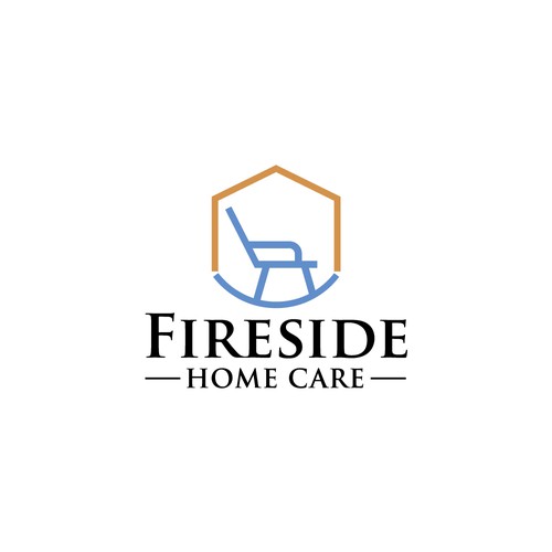 Fireside Home Care Logo Réalisé par Web Hub Solution