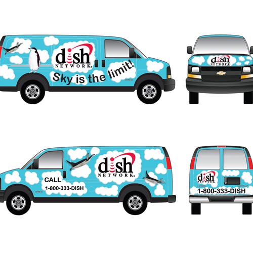 Diseño de V&S 002 ~ REDESIGN THE DISH NETWORK INSTALLATION FLEET de Goyasapiens