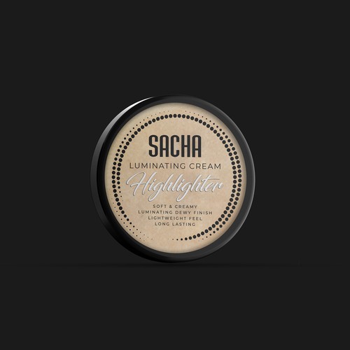 Sacha Luminating Cream Highlighter Design by Baba Gafarov