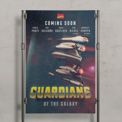 Create your own ‘80s-inspired movie poster! Ontwerp door Alex Díaz