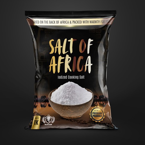 We need a creative designer, who can give us a premium and economi salt package yet not boring Design by MADZ adz