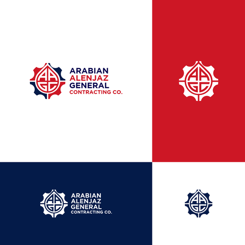 “Modern Industrial Logo for AAGC – Construction & Contracting Company” Design by Aleta21