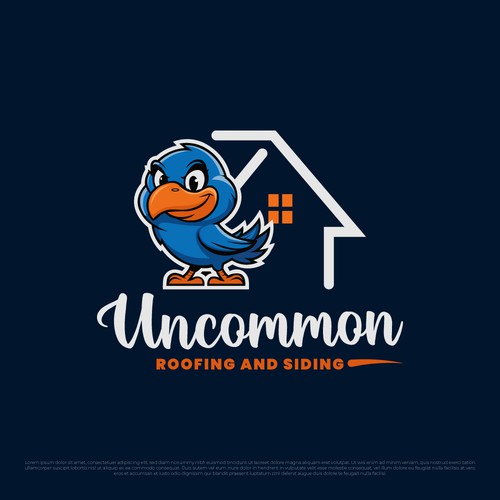 Uncommon Roofing (fast growing roofing startup!!!) Design by YaRa_11