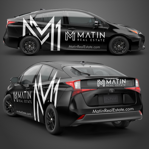 Luxury Real Estate Firm Prius Wrap Design by ✨B O T S™✨