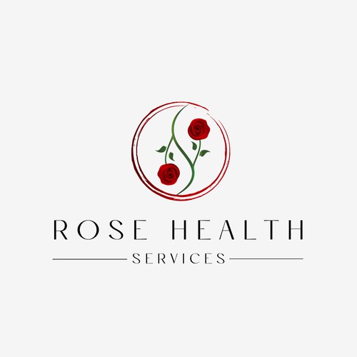 Design a classic and elegant rose logo for a health business Design by smartsolutions