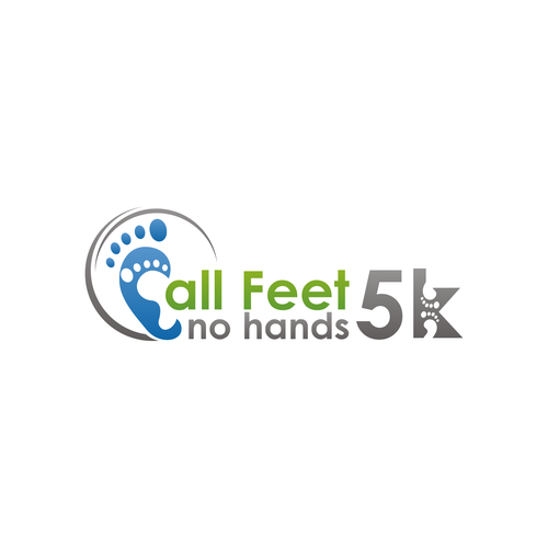 Create the next logo for All Feet, No Hands 5k Réalisé par tasa