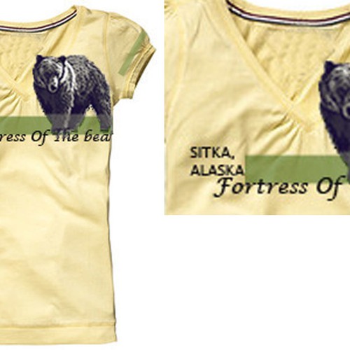 New t-shirt design wanted for Fortress Of The Bear Design by tasmeen