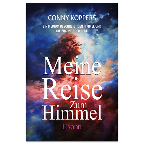 Cover for spiritual book My Journey to Heaven Design by Tayyab Artist