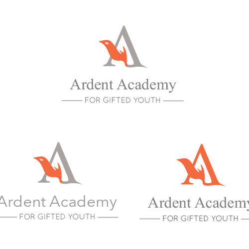 Create a new logo for Ardent Academy, a K-12 STEM education startup (science, technology, engineering and math) Design von Holidayze