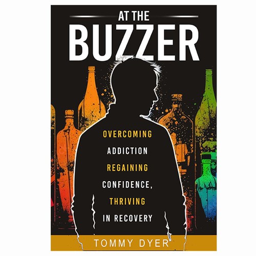 Book cover for inspirational, comeback story out of addiction into recovery! Design by BDTK