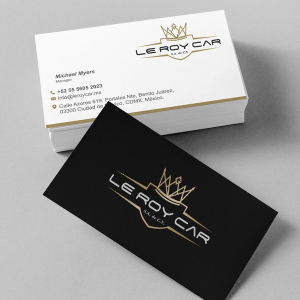 Design by ApGraph™ titled "Concepto de Logo Para LE ROY CAR"