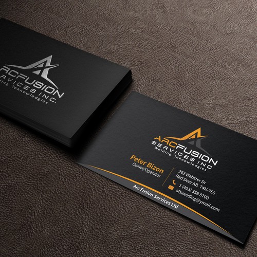 Business card for AFS Welding | Business card contest