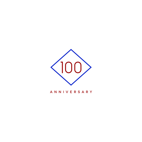 Centennial Anniversary Logo Design by kaschenko.oleg