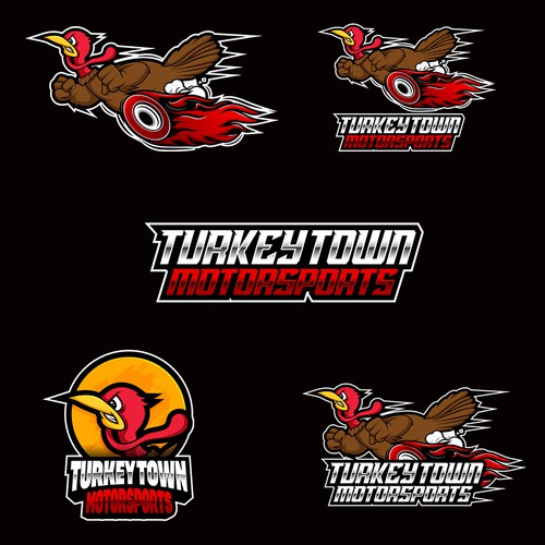 A logo for Turkey Town Motorsports? A name like that HAS to get your creative juices flowing. Design by KaruZone