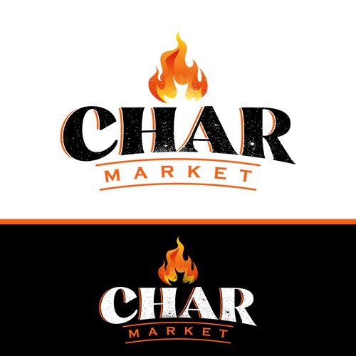 Char Market Needs a logo (Char Grilled Restaurant) Design by Dezine Studio™