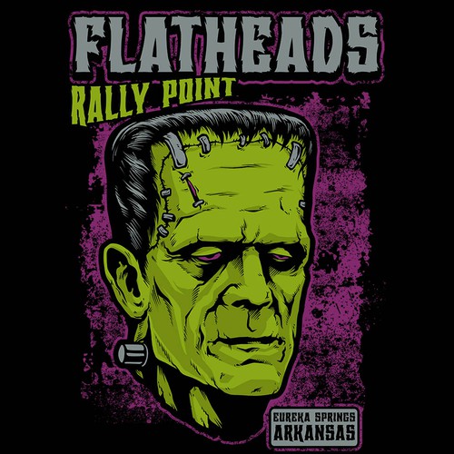 Flatheads Rally Point Design by INKSPITJUNKIE