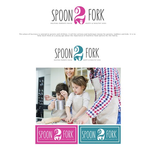 Design di Design baby to toddler cooking class logo for Spoon 2 Fork di m+
