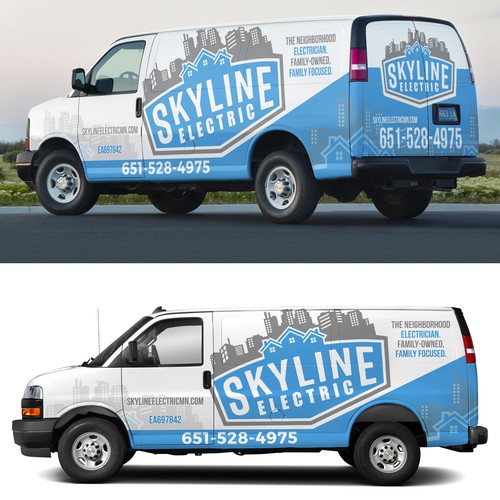 Looking for a bold memorable VAN WRAP Design by ezesol™